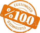 Our products are<br>produced according to your demand.